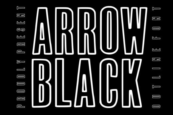 Arrow Black: A Bold Display Font That Elevates Your Brand