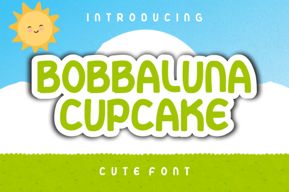Bobbaluna Cupcake: A Display Font That Delivers Joy at First Glance