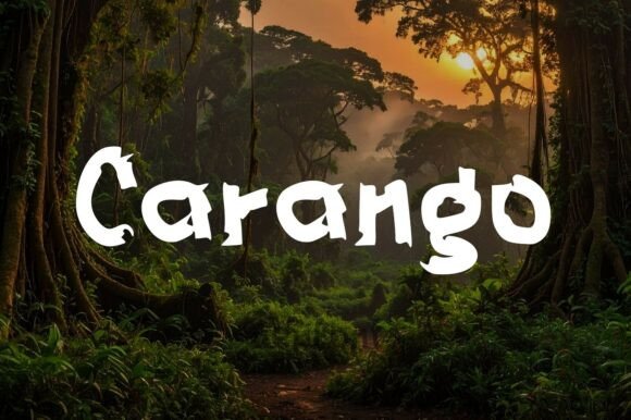Carango: A Display Font That Speaks Nature, Adventure & Authenticity