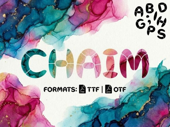 Chaim: A Display Typeface That Makes Your Brand Feel Instantly Polished