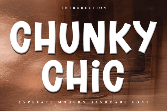 Chunky Chic: A Festive Display Font for Scroll-Stopping Campaigns
