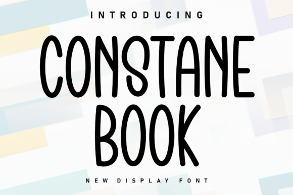 Constane Book: A Handwritten Display Font That Feels Human