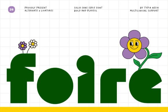Foire: A Display Font That Earns Its Space