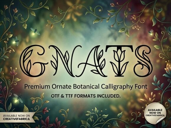 Gnats: A Display Typeface That Elevates Digital Branding