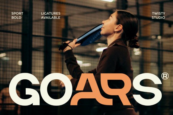 Goars: A Bold Display Typeface for Editorial Energy