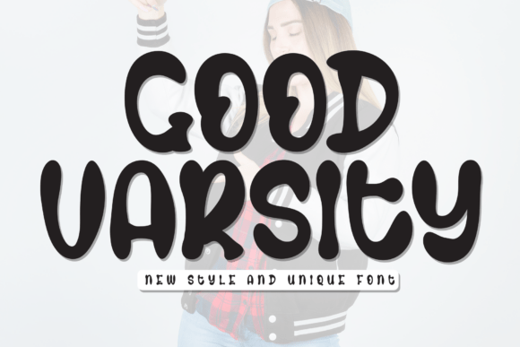 Good Varsity: A Bold Display Font That Commands Attention