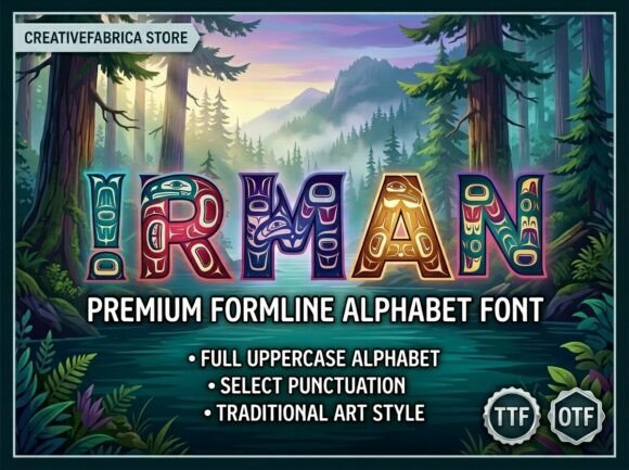 Irman: A Display Font That Anchors Your Editorial Voice