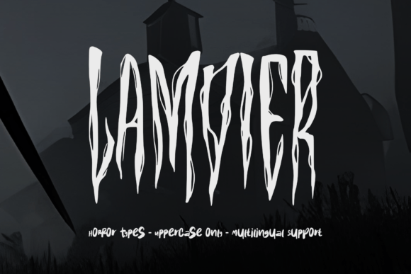 Lamvier: A Display Font That Commands Attention