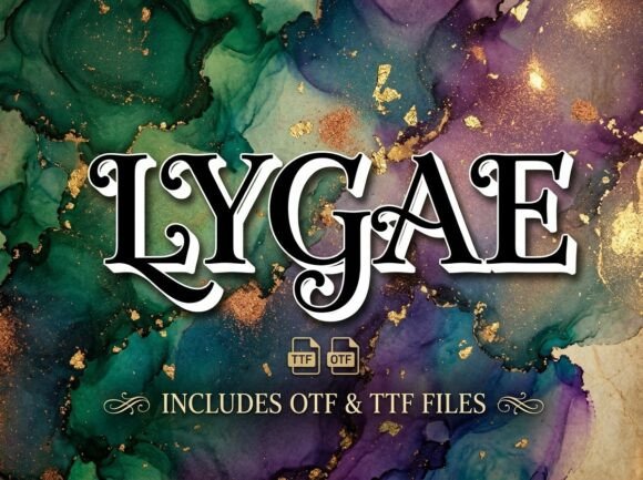 Lygae: A Display Serif That Elevates Handmade Design