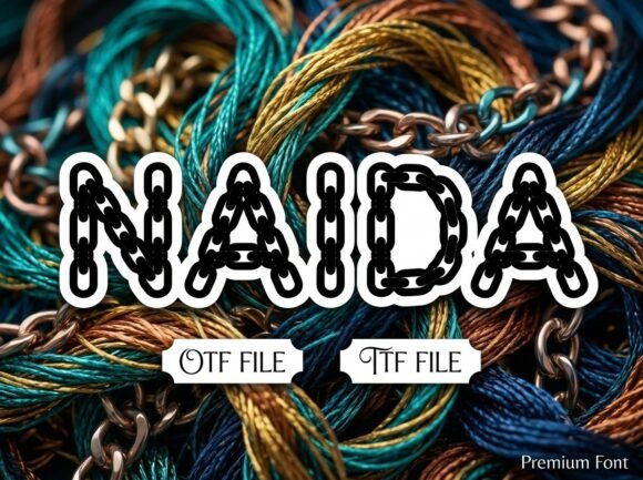 Naida: A Display Typeface That Elevates Your Brand Instantly