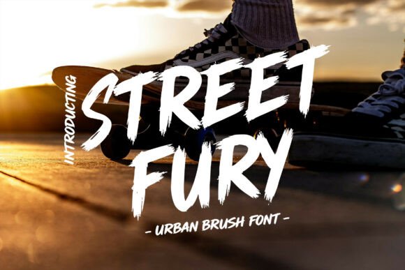 Street Fury: A Bold Display Font for Scroll-Stopping Campaigns