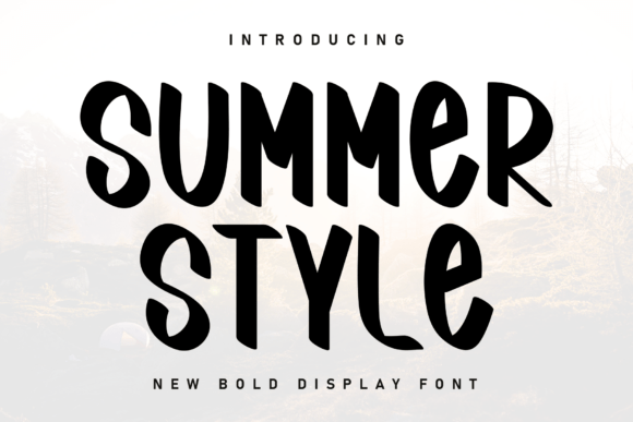 Summer Style: A Handwritten Display Font That Makes Campaigns Feel Human