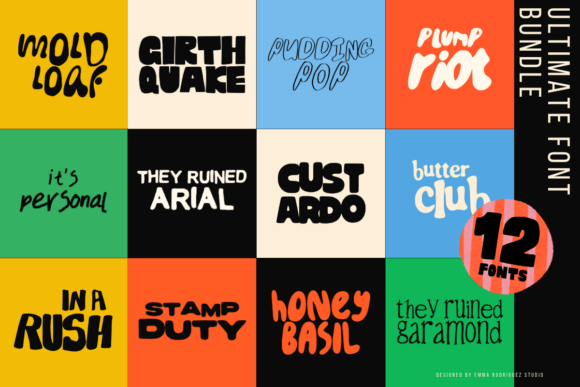 The Ultimate Bundle: A Display Typeface with Editorial Soul